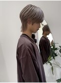 シースルーマッシュウルフ 【メンズサロンZina 天神】