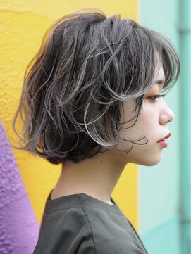 アルトリスト(Altruist Aging×HAIR&SPA) ◎イメチェンピンクベージュアンブレラカラー前髪クールショート