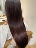 髪質改善【高濃度水素ULTOWA（PLUS）】＋カラー　 ※ロング料金無し SB込み
