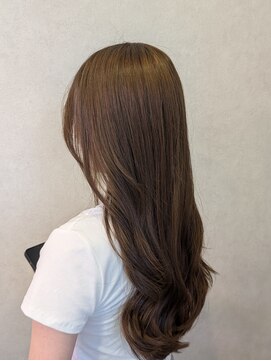 イリエヘア 川口(irier hair) ブリーチ無しで透明感ミルクティーベージュ【薬師神 川口】