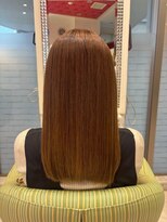 ビス ヘア アンド ビューティー 西新井店(Vis Hair＆Beauty)&nbsp;大人可愛い小顔こなれカールチョコレートカラーブリーチなし