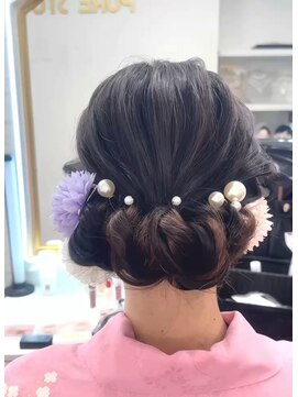 ピュアスタジオ 亀戸(PURE STUDIO) 浴衣アップスタイル