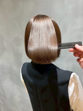 パルス ヨコハマ(PULSE yokohama) ボブタッセルボブ切りっぱなし透明感髪質改善トリートメント