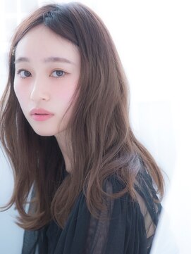 アニモフィオレンテ イオンタウン吉川美南店 +animo吉川美南+くすみベージュ☆小顔ゆるふわエアリーロングa