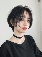 タヒエ(tahie) 黒髪×クールショート