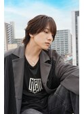 毛流れパーマ×WAXスタイリング