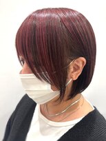 タヤ 千葉そごう店(TAYA)&nbsp;暖色カラー×ボブ