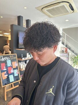男を磨くメンズサロン オム グランド(HOMME GRAND) ルースパーマ/シャドウパーマ