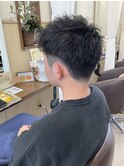 【見附 今町】刈り上げツーブロック 黒髪ショート