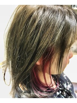 コトナ 越谷店 セミロング20代30代ストレートレイヤー前髪なし前髪あり越谷