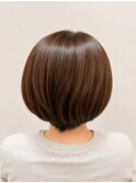 クリアヴェールカラー/40代/ショートボブ/仙台/宮城野区
