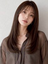 ミロアヴィタ 平尾(miroa vita)&nbsp;顔周りレイヤー 20代 レイヤーカット 透明感カラー 艶髪