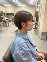 ザ ブリンク(THE BLINK) 明るめグレージュショートボブ