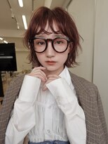 ディッセンバー 渋谷(December)&nbsp;ボブ/オレンジブラウン/ダブルカラー/ケアブリーチ/学割U24
