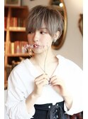 (銀座)ジェンダーレスなシルバー・ブロックマッシュ