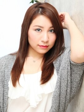 アミ 橋本(amie) ナチュラルつやつやストレートｘ大人可愛い[橋本駅]