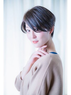 ヘアーラウンジトリップ(hair lounge TRiP) 乾かすだけでも◎ひし形大人ショート