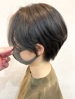 ジーナ 銀座(Zina)&nbsp;大人可愛い20代30代40代小顔丸み前下がりショートボブ！