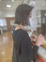トップヘアー 中庄店(TOP HAIR fuapua)&nbsp;切りっぱなしボブ