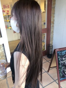オシャマヘアー ウエスト店 ラベンダーアッシュ