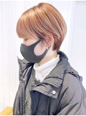 マッシュショート_ショートパーマホワイトアッシュ_ba317003
