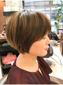 20代30代40代大人可愛いショートボブ