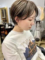 ヌード(NUDE)&nbsp;「NUDE」#艶カラー ダークアッシュ くびれショート