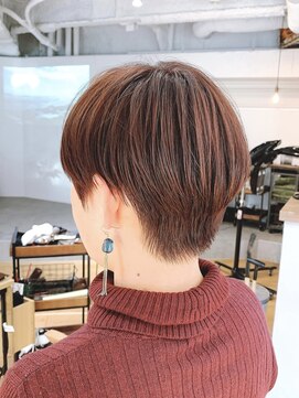 ノル(Knoll) ココアベージュ/グレージュブラウン/透明感ボブ[日比谷］