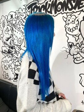 トリックストア(TRICK STORE) 【派手髪】BLUEEEEE!!!!