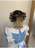お団子ツインハーフ