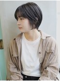 天神【BIRTH】愛され大人ショートボブ×オリーブアッシュ