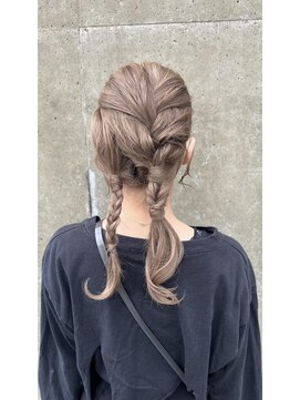 アレクサンドルオブカラーズカナザワ(ALEXANDRE OF COLORS KANAZAWA) hair arrange