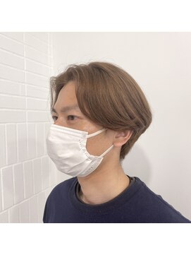 ゲーム 原宿店(GAME) メンズカット/センターパート/ダブルカラー/髪質改善/原宿