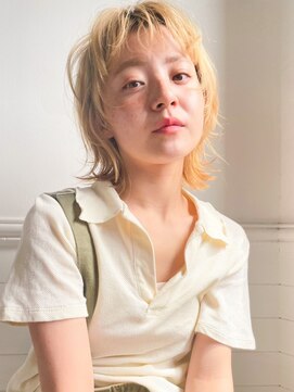 ディッセンバー 渋谷(December) クセ毛をいかそう!ウルフヘア December/徳永恵里