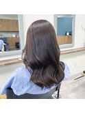 軽やかなロングスタイル