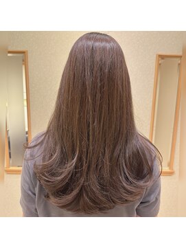 松本平太郎美容室 銀座本店 リラクシーロング×40代