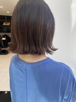 エアー 銀座タワー(AIR)&nbsp;【air銀座タワー】藤本麻衣　40代切りっぱなしボブ