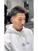 スパイキーフェードショート