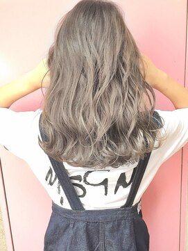 ランプ ヘアー(lamp hair) 【lamp池袋オザキ】グラデーション/グレーベージュ/THORWカラー