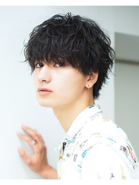 オーシャントーキョー 渋谷神南(OCEAN TOKYO) 波巻きパーマメンズツイストスパイラルパーマツーブロック