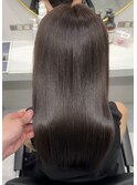 美髪矯正ストレート＋髪質改善水素トリートメント