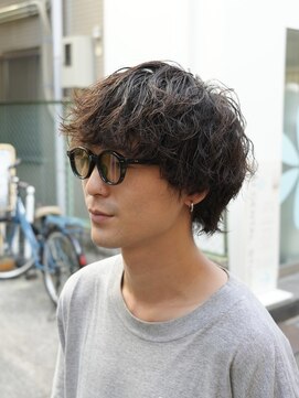 ヒカリス 中崎店(HIKARIS) メンズ × パーマ