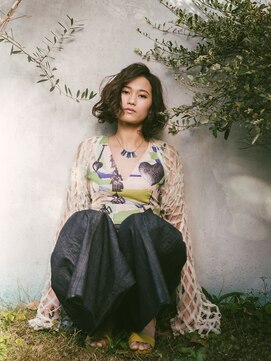 カバーヘア ブリス 北浦和(COVER HAIR bliss) ひし形レイヤーカットボブパーマ韓国風ウェットヘアtk1北浦和