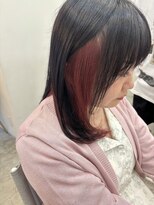 ロミー 本厚木(ROMMY.)&nbsp;インナーカラー/ピンク/耳掛けが可愛い