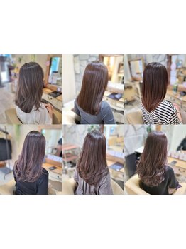 グレイカラーでもツヤ・透明感のあるオシャレ髪が叶う☆イルミナ/アディクシー/メテオカラー取扱い◎