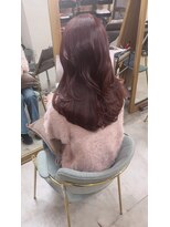 シア(sia)&nbsp;ブリーチなし/ピンクブラウン/レイヤーカット