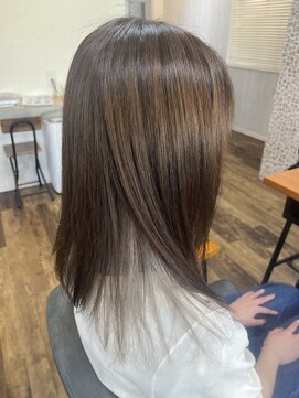 テーラヘアー 南行徳店(TELA HAIR) ホワイトベージュインナーカラー