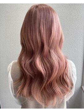 ブロンド 町田(BLONDE) アプリコットオレンジ_チェリーレッド