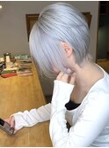 【ブルベオススメ】ホワイトシルバー×ブリーチ3回