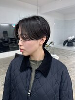 スーパーシーン(SUPER SCENE)&nbsp;スペインカール/スパイキーショート/ブルーブラック/宜野湾